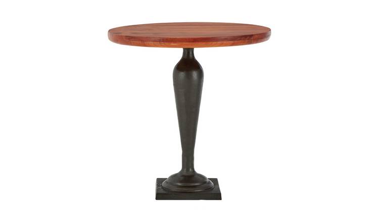Orsina New Foundry Walnut Solid Wood Side Table - Brown