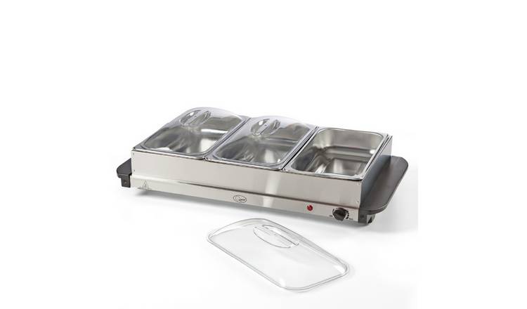 Quest Large 3 Tray Buffet Server
