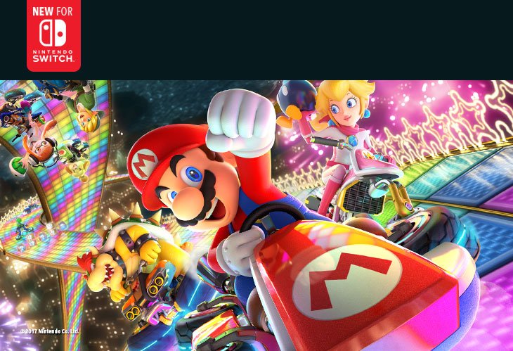 Mario Kart background image