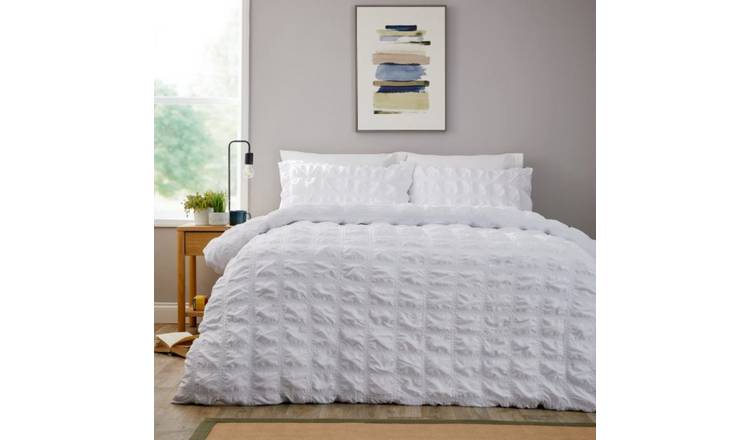 New Edge Blinds Soho White Duvet Set - Single