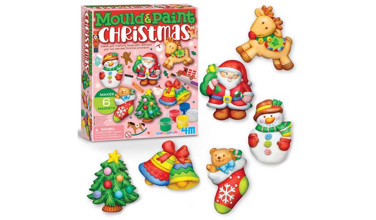 4M Mould & Paint Christmas 5 Years +