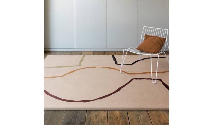 Mega Flooring Multi Handmade Abstract Rug - 120 x 170cm