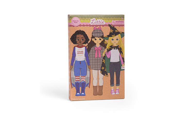 Lottie Dress Up Party Multipack of 3 Outfits 3 Years +