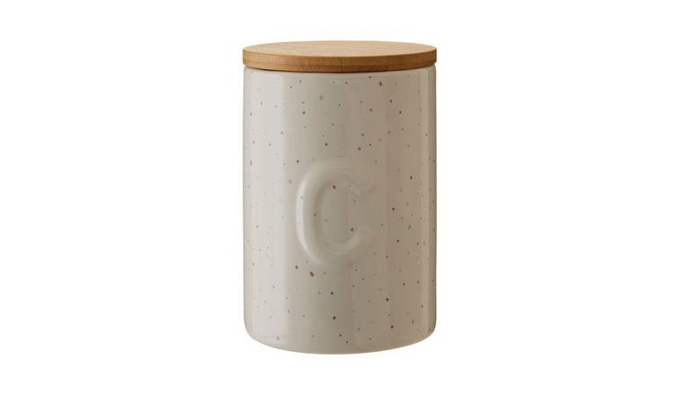 Orsina Fenwick Coffee Canister With Bamboo Lid