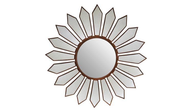 Orsina Verona Petal Wall Mirror – Gold