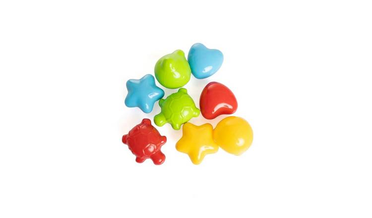 baby toys 8-Piece Coloured Bath Toy Set