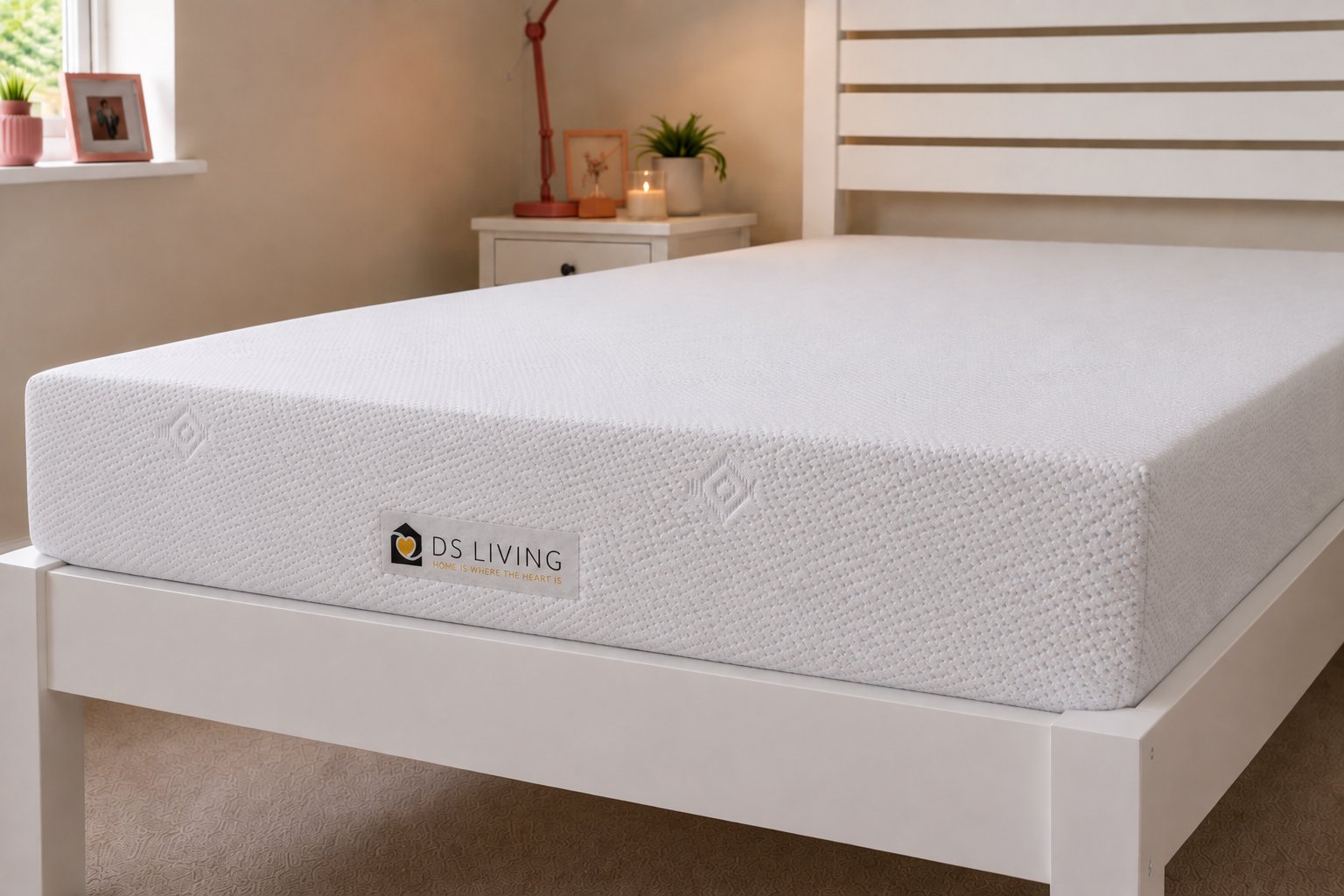 DS Living Children's 12cm Memory Foam Mattress, Washable Cover - King - Image 3