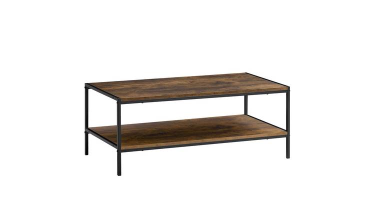Vida Designs Brooklyn Coffee Table - Dark Wood