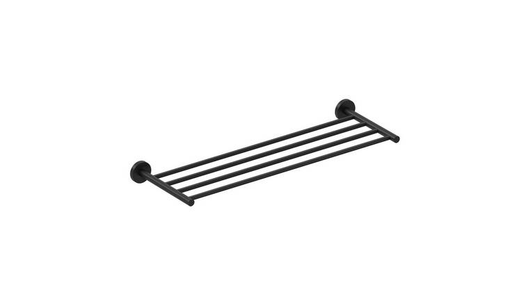 Cosmic Star Towel Rack - Matt Black