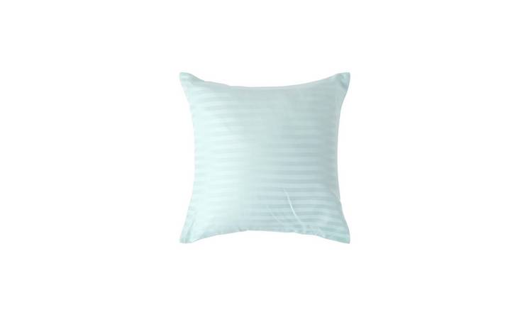 Homesapes Egyptian Cotton Satin Stripe Pillowcase - 40 x 40 cm - Blue
