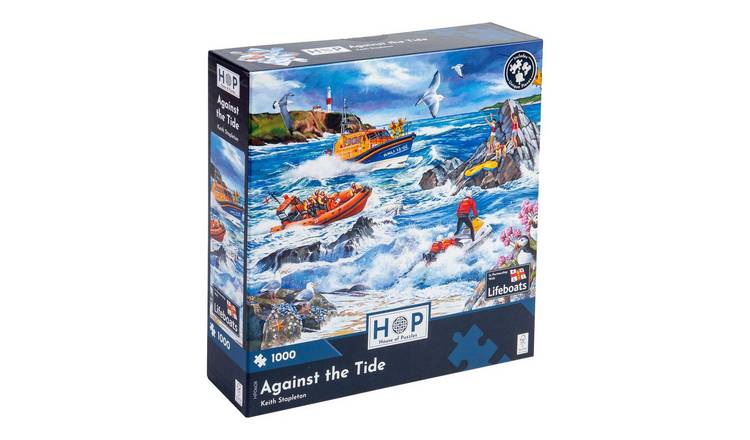 The House of Puzzles Against The Tide 1000 Piece Jigsaw Puzzle
