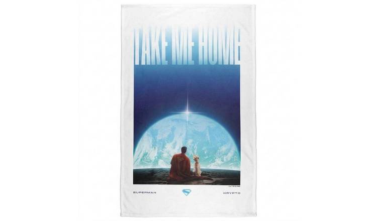 Superman Take Me Home Blanket - 147cm x 91cm