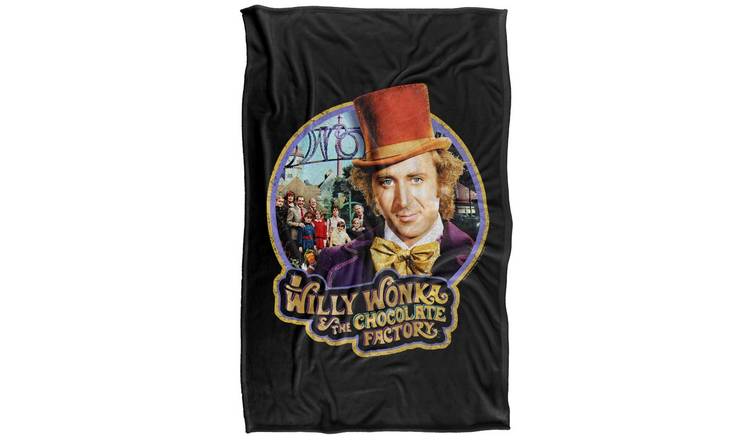 Willy Wonka & The Chocolate Factory Contestants Blanket - 147cm x 91cm