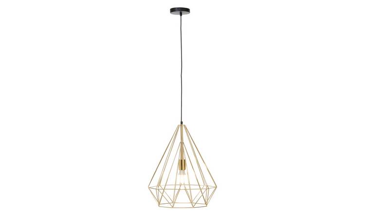 Orsina Wyra Conical Pendant light - Champagne Gold