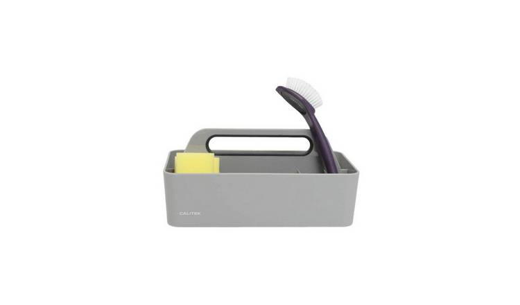 Calitek Cleaning Caddy  with Gripped Handle - Grey