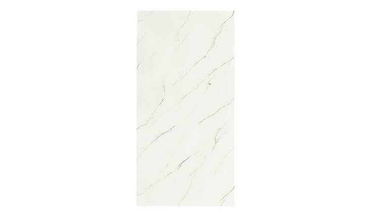 Living and Home 10Pcs Peel and Stick Marble Wall Tiles