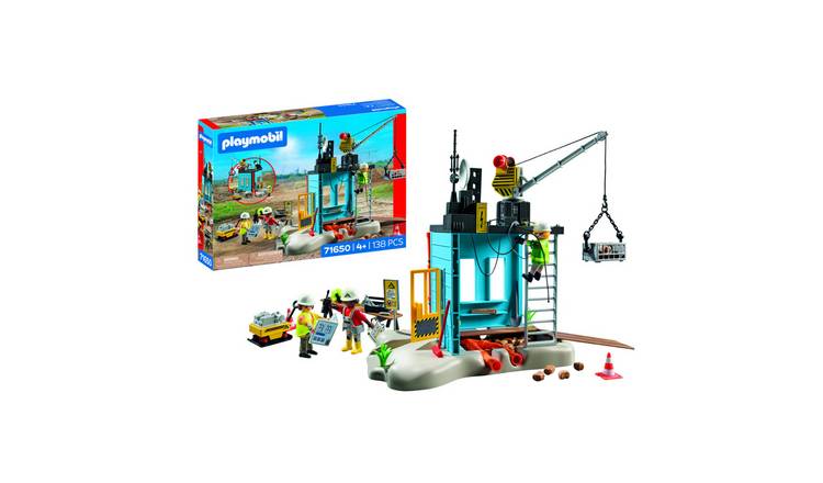Playmobil My Life Construction Site Promo Pack