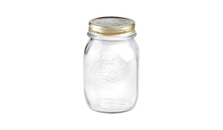 Bormioli Rocco Quattro Stagioni Glass Storage Jar