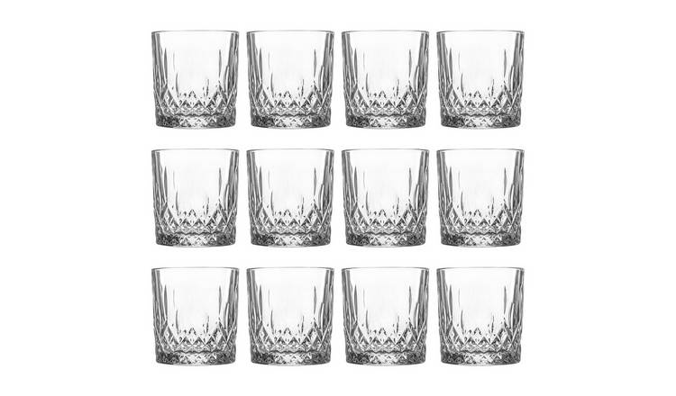 LAV Odin Whiskey Glasses - Clear - Pack of 12