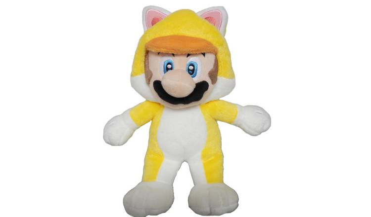 San-Ei Nintendo Super Mario Cat Mario Plush - Small