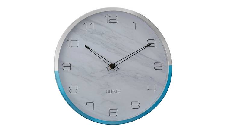 Orsina Elko 30cm Dia Wall Clock with Frame - Two Tone