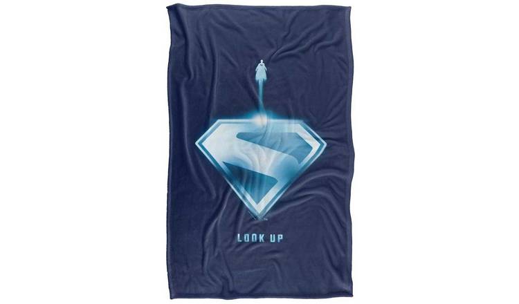 Superman 2025 Look Up Shield Soft Touch Blanket - 152cm x 127cm