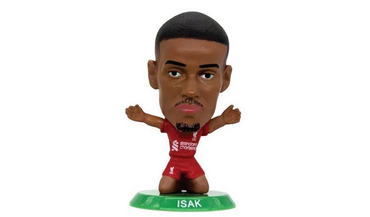 Liverpool FC Alexander Isak SoccerStarz Football Figurine - Red