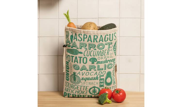 Orsina Porter Vegetable Bag – Green and Natural