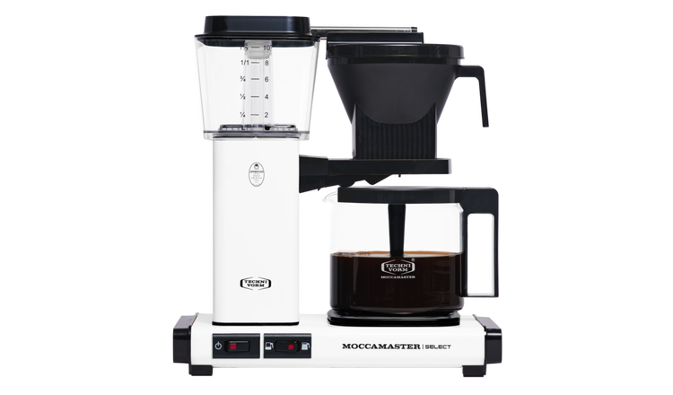 Moccamaster KBG Select Filter Coffee Machine - Matt White
