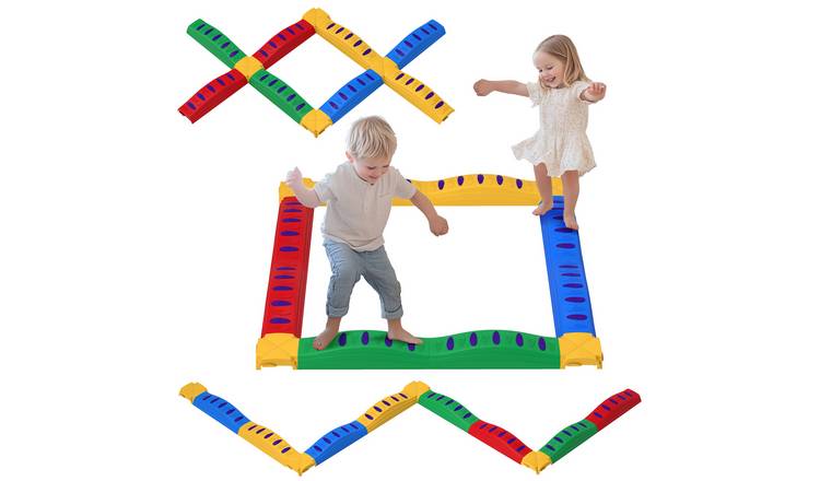 AIYAPLAY 12 Piece Kids NonSlip Foot Pads Stepping Stones