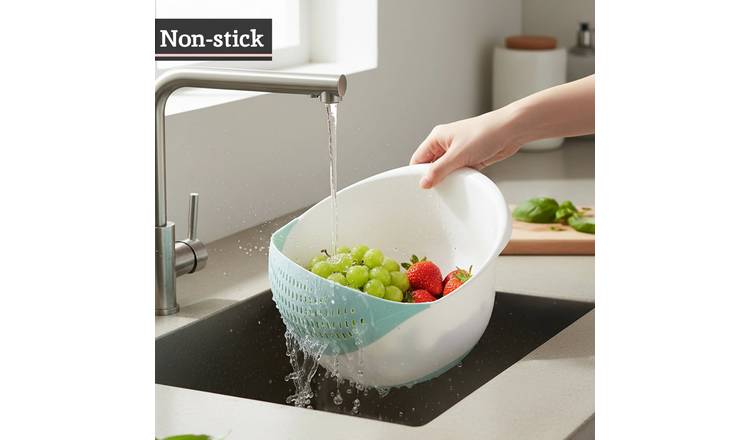 Orsina Elon 4-Litre Strainer – Green and White