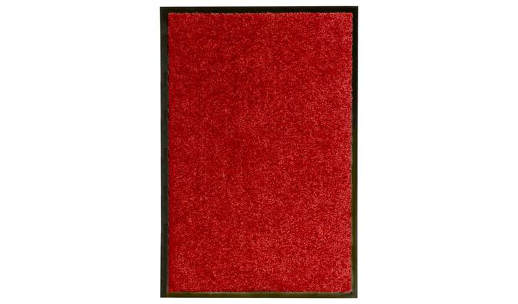 Walplus Polyamide Doormat - Red - 60 x 40 cm