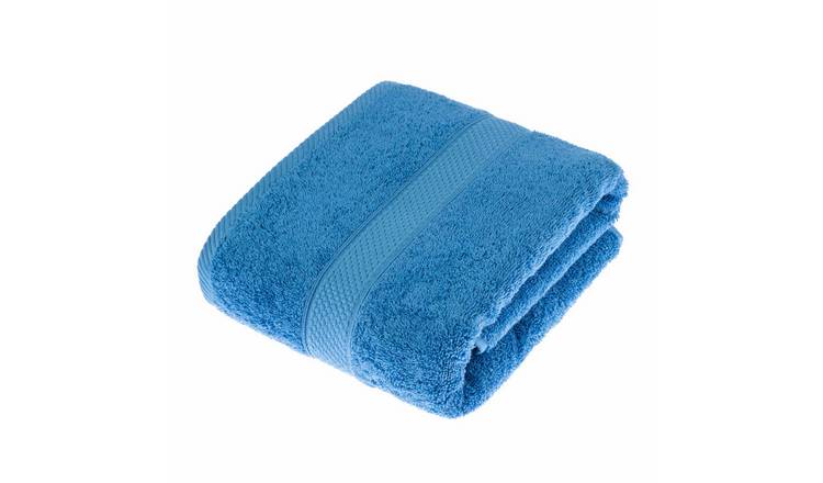 Homescapes Turkish Cotton Bath Towel - Dark Blue