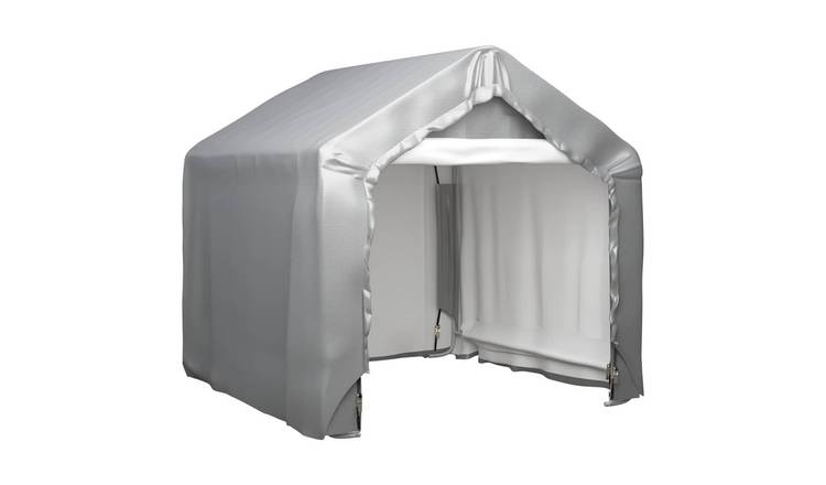 Walplus Galvanised Steel Storage Tent - Grey - 180 x 180 x 180 cm