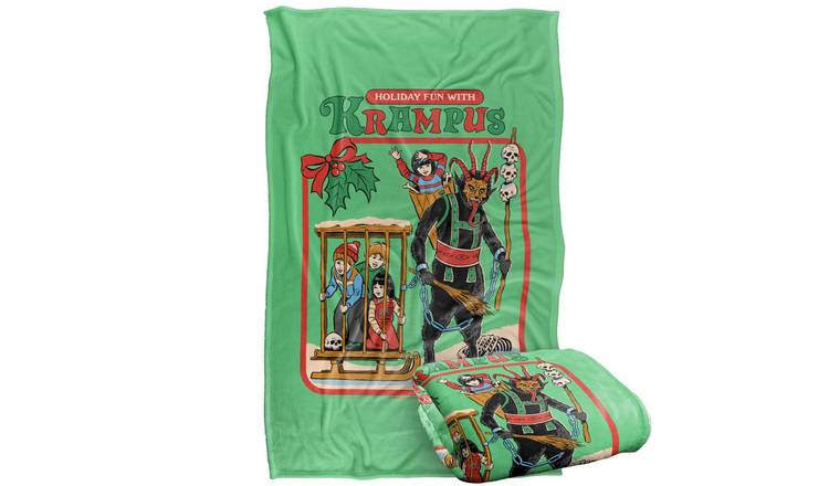 Steven Rhodes Fun With Krampus Soft Touch Blanket - 152cm x 127cm