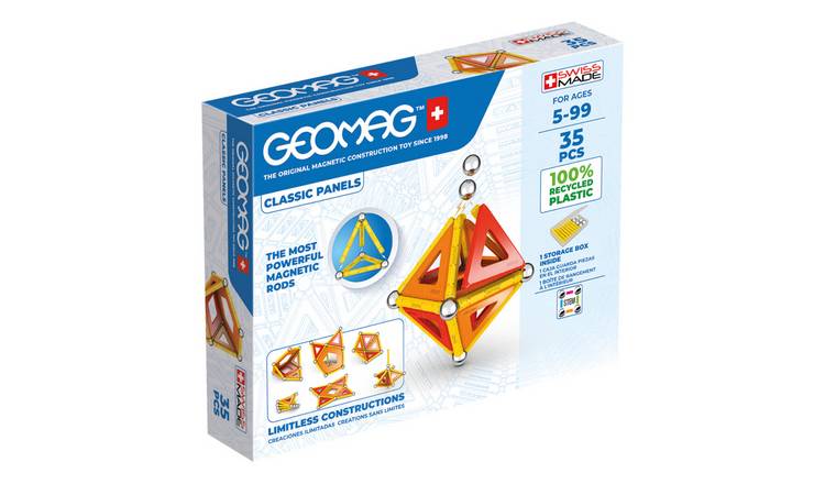 Geomag 35 Piece Magnetic Panel Construction Set
