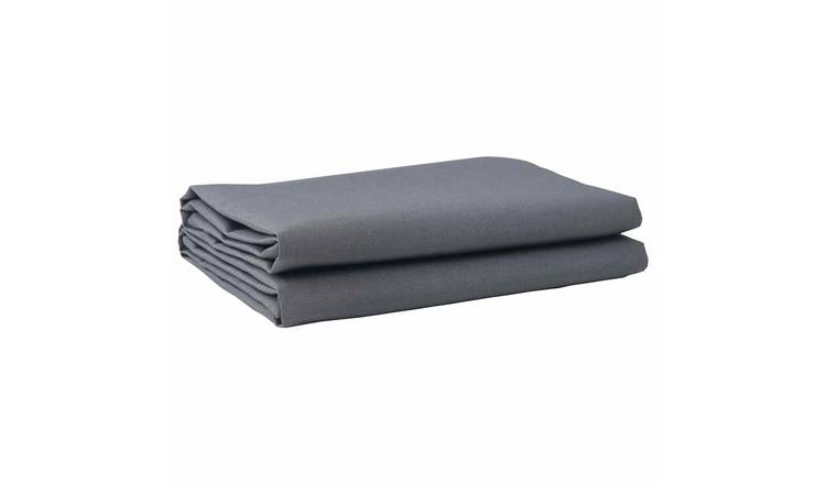 Walplus Polyester Awning Replacement Fabric - Anthracite - 1000 x 160 cm