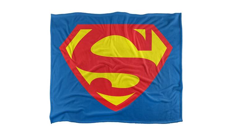 Superman 1955 Shield Blanket - 147cm x 91cm