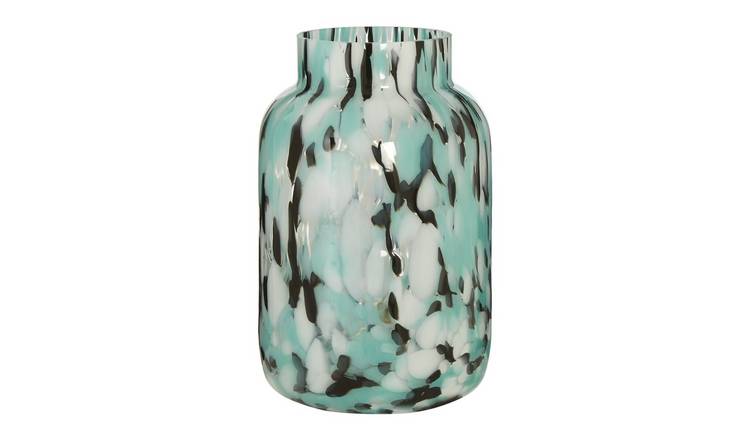 Orsina Calla Medium Speckle Effect Glass Vase