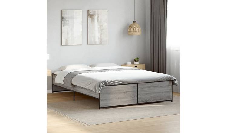 Walplus Solid Pine Small Single Bed - White