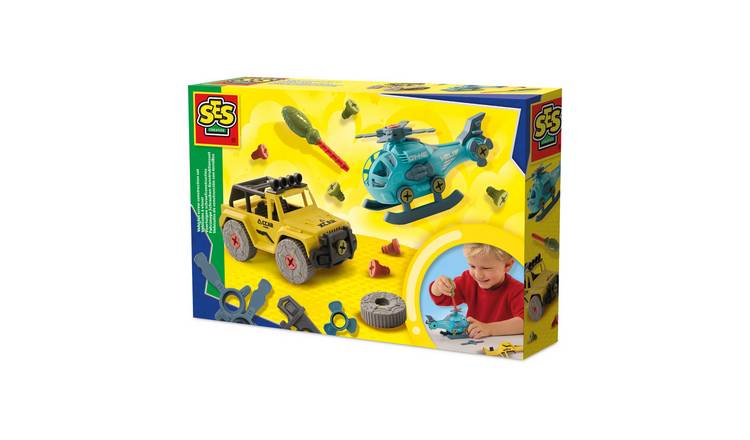 SES Creative Vehicles Screw Construction Building Set