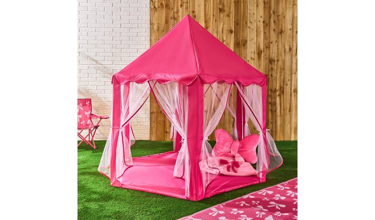 OHS Kids Outdoor Play Tent with Curtains - Hot Pink