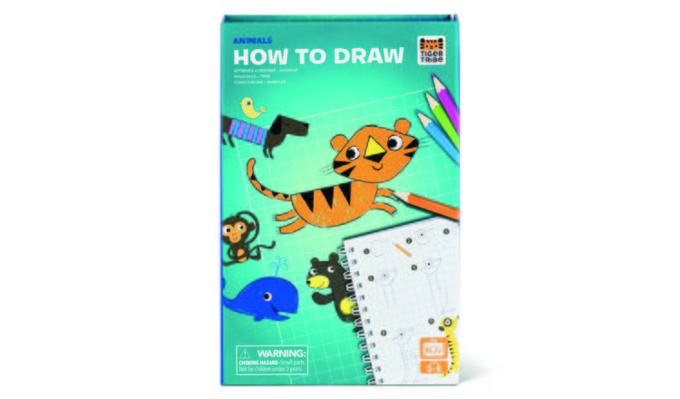 Tiger Tribe How to Draw Animals - 5 Years +