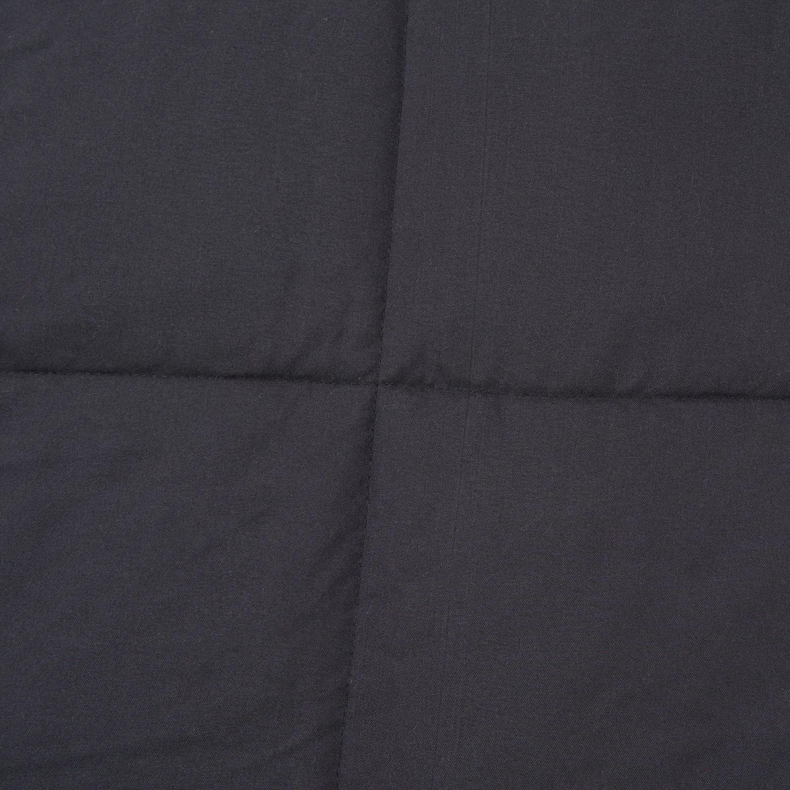 OHS Supersoft 10kg Weighted Blanket - 150x200cm - Charcoal - Image 4