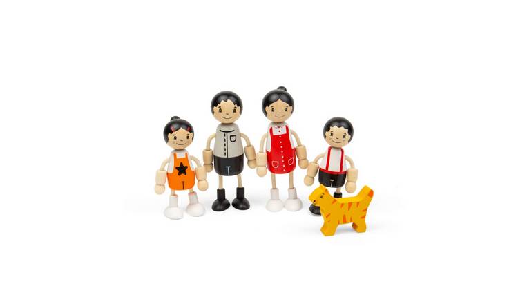 Tidlo East Asian Family Dolls - 18 Months +