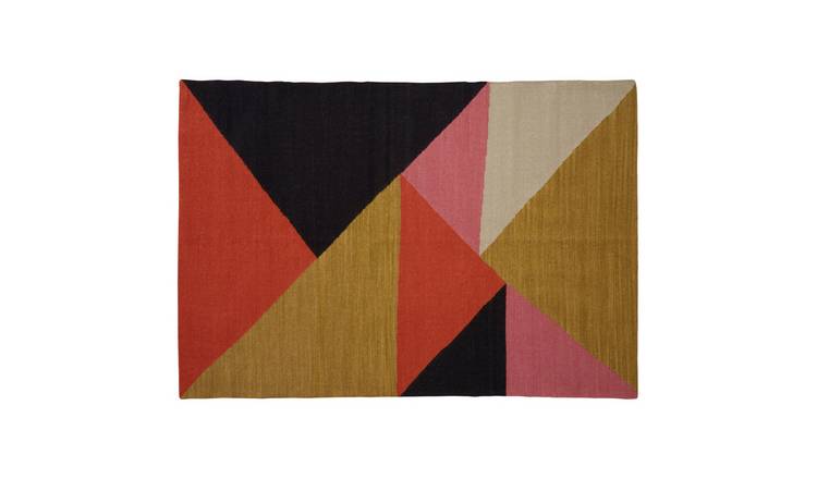 Orsina Assorted Bosie Villon with Triangular Shapes Design Rug - 160 x 230cm