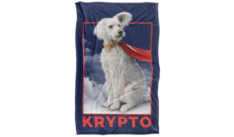 Superman Krypto 2025 Good Dog Blanket - 152cm x 127cm