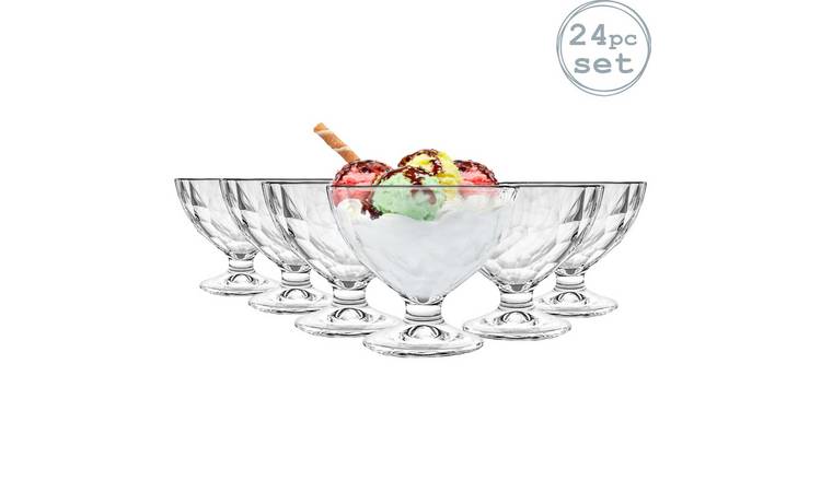 Bormioli Rocco Diamond Ice Cream Bowls - Pack of 24