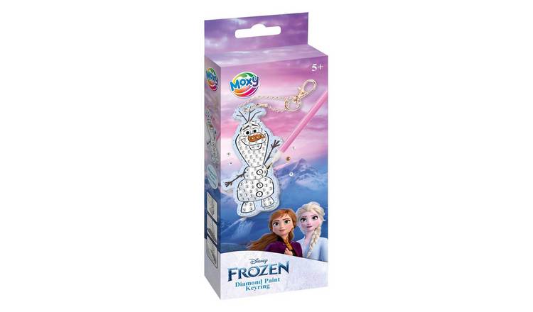 Totum Frozen Make Your Own Diamond Painting Keyring Craft Set