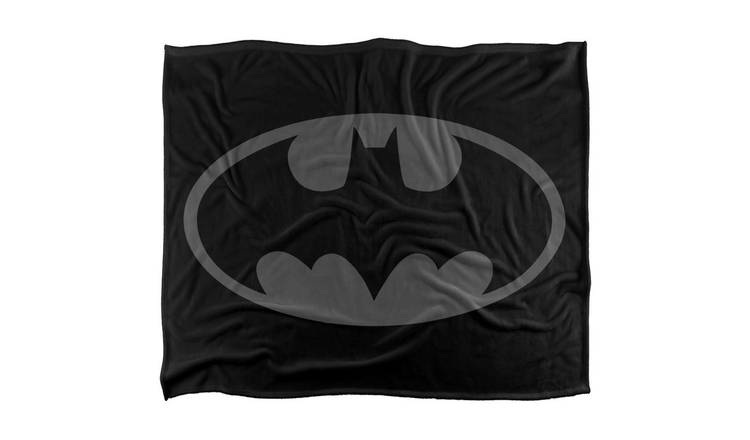 Batman Classic Logo Soft Touch Blanket - 152cm x 127cm
